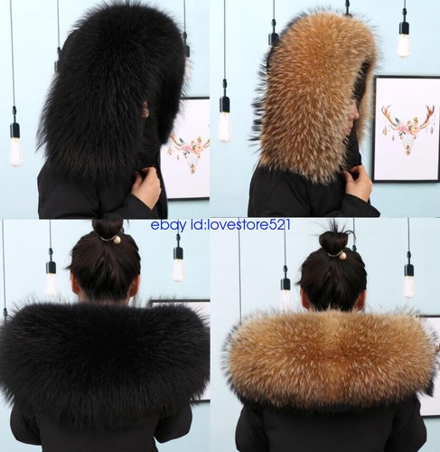 Real fur collar hooded hats - real,