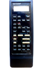 SHARP VCR REMOTE CONTROL G0756UM