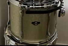 Tama Superstar EFX Vintage Nickel Sparkle 14" rack tom with starcast mount