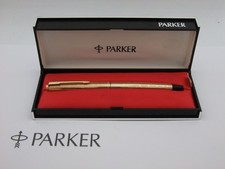 Super Boxed  Parker 45 Insignia - Black Tassie, Medium 14K Nib, Serviced (M133)