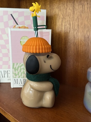 Starbucks limited snoopy glass - snoopy,