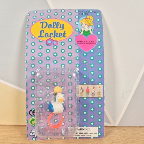 Vintage dolly locket fingering - vintage,