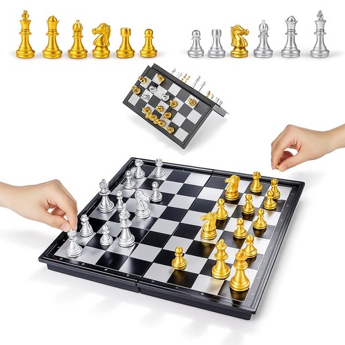 Magnetic travel chess set - travel,