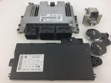 MINI R56 2007 COOPER 1.6L N12B16A Manual ABS Only ECU Key Kit Lock Set 7640004