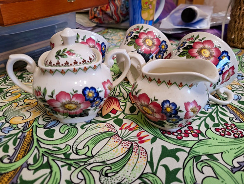 Blenheim floral ceramic tea - floral,