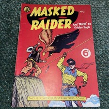 Vintage masked raider comic - vintage,