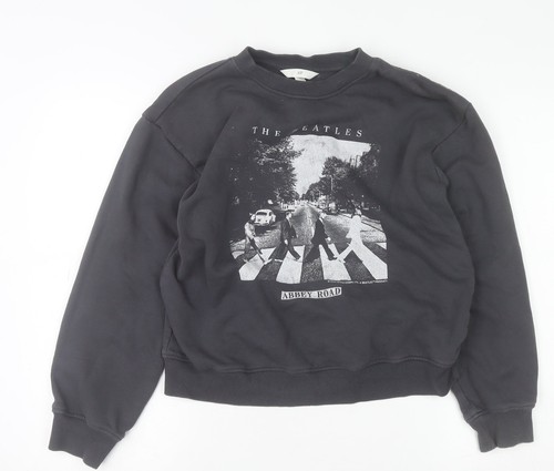 Womens black xs pullover - h&m,