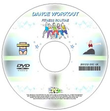 DANCE FITNESS WORKOUT DVD - FIT ZUMBA FUN WEIGHTLOSS EXERCISE FREE UK POST