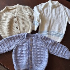 Baby Boys Hand Knitted