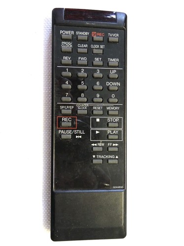 Sharp vcr remote - vcr, control
