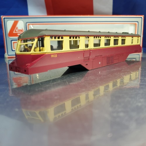 Lima railcar w22 loco - loco, body