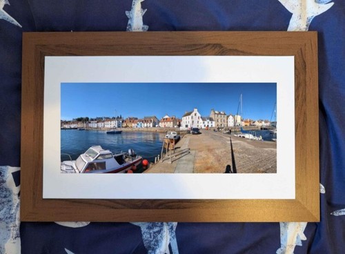 Monans fife framed print - monans,,