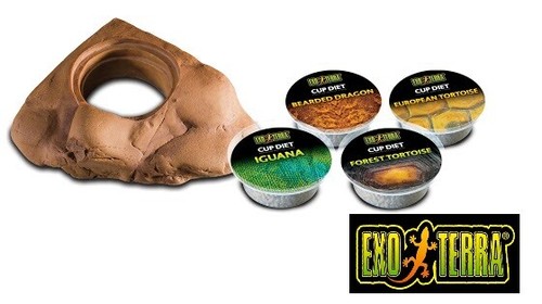 Exo terra reptile tortoise cup - terra,