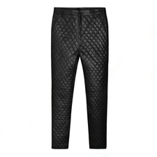Mens 100% Soft Lambskin Black