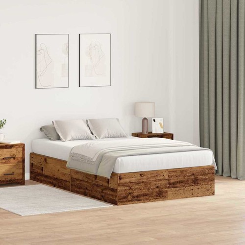 Storage bed frame engineered - storage,