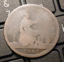 1867 Victoria One Penny