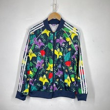 Adidas floral track jacket - floral,