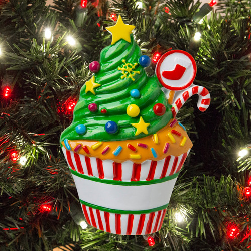 Personalised cupcake christmas - personalised,