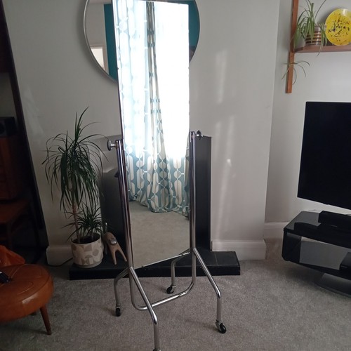 Mid century chrome cheval shop - mid,