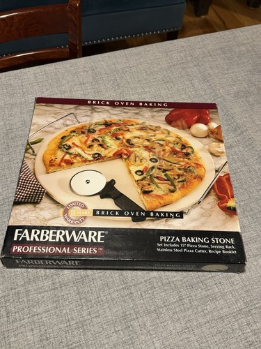 Farberware pizza stone new - stone/new, in