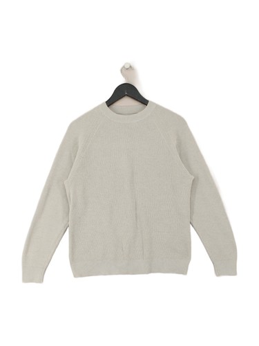 Muji men jumper cream - muji,