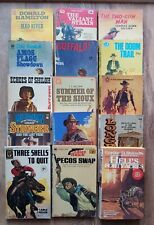 Vintage Cowboy Western Paperback Books Various Authors Lots Rare Titles Choose D