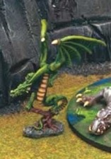 RAL PARTHA 28mm Fantasy FOREST DRAGON RPG D&D Pathfinder DSA 15506A UNPAINTED R