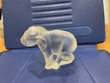 Vintage Lalique Baby Elephant
