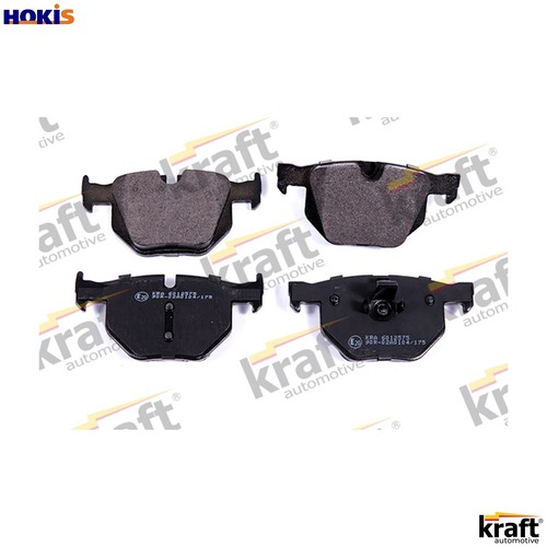 Brake pad set - set,