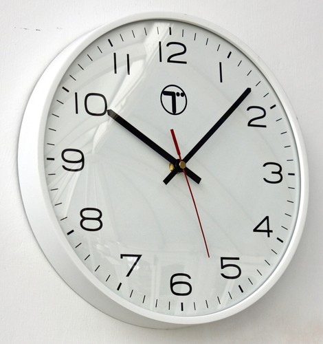Vintage 30cm wall clock - 30cm,