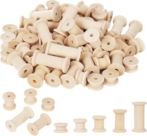 Wooden cotton reels - for, early