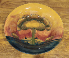 A Superb & Rare Wm Moorcroft Eventide Pattern Bowl. C1926. 28cm Dia.