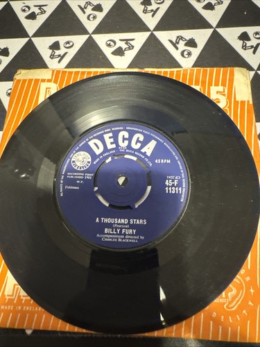 Billy fury vinyl record a - vinyl,