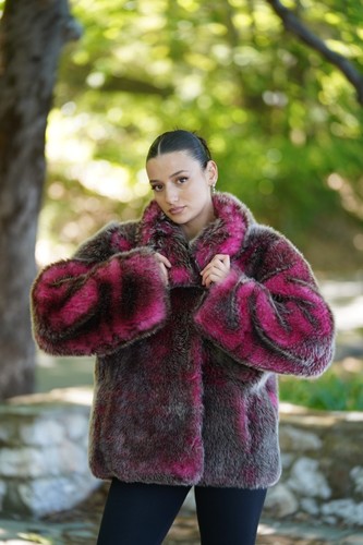 Genuine sherling coat - sherling,