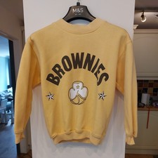Brownies Official Uniform Jumper- Chest 26" Yellow 