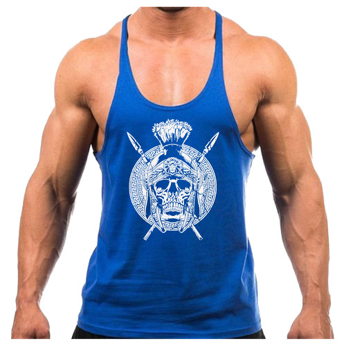 Skull and spears - and, gym