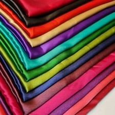 Plain Charmeuse Silky Satin
