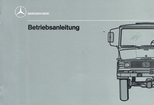 Operating instructions unimog - instructions,