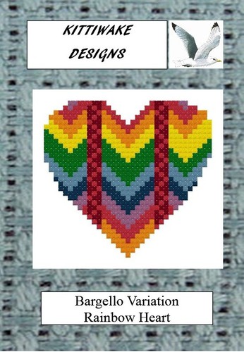 Bargello variation rainbow - bargello,