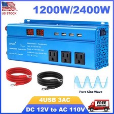 1200W 2400W Pure Sine Wave
