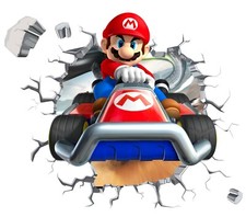 Super Mario Wall Decal 3D Art