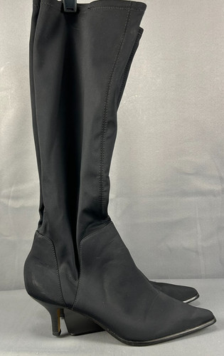 Donald pliner black stretch - j,
