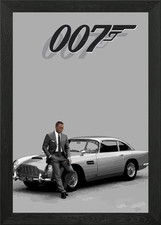 James bond 007 Framed Wall Art