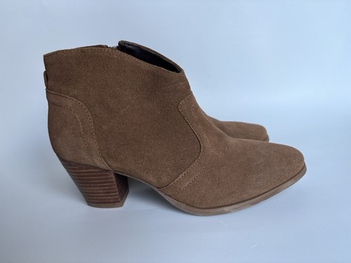 Next tan brown suede ankle - next,