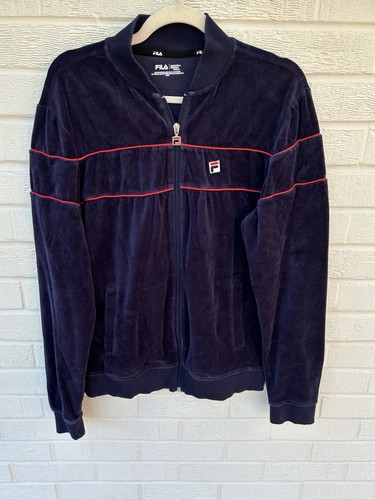 Fila jacket mens medium blue - jacket,