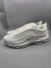Nike Air Max 97's  Tripple White Mens Size UK 7 US 8 EU 41 Trainers Shoes 