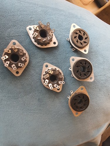 Vintage octal valve - vintage,