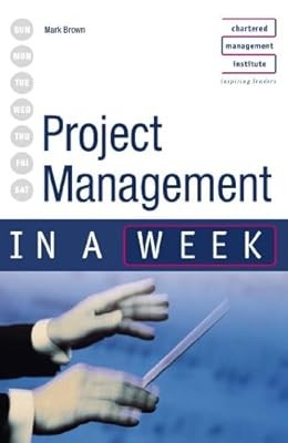 Project management week - project, a