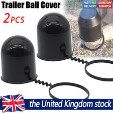 50mm Black Tow Ball bar Cap