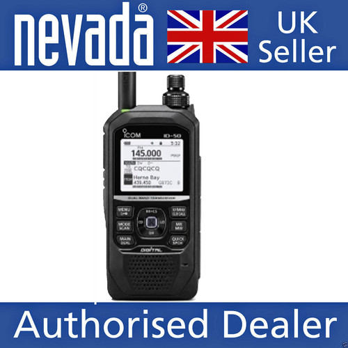 Icom 50e dual band handheld - icom, id-50e